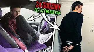 24 godziny BEZ UŻYWANIA RĄK | LORD KRUSZWIL