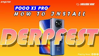 POCO X3 Pro Derpfest Official Final Build | How To Install & Final Look | Android 12L