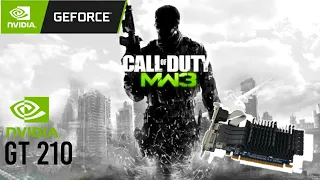 Test Gameplay Call Of Duty Modern Warfare 3 On Nvidia GeForce GT210 Core 2 Duo E7500