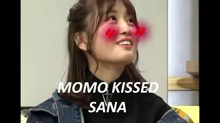 ❤️MOMO KISSED SANA ❤️TWICE SAMO 트와이스❤️ #sana #oncetwice #twicesana #momohirai #momotwice #twice