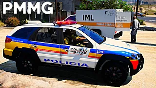 RÁDIO PATRULHAMENTO TÁTICO PMMG | PALIO WEEKEND ADVENTURE 2022 | GTA 5 POLICIAL