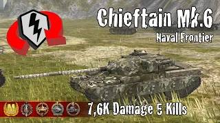 Chieftain Mk.6  |  7,6K Damage 5 Kills  |  WoT Blitz Replays