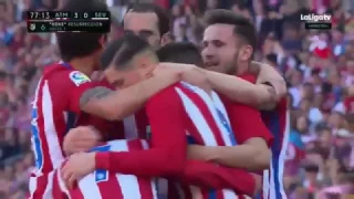 Atletico Madrid vs Sevilla 3-1 - Highlights & Goals - La Liga 2017