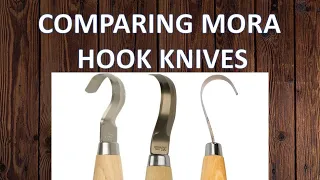 Comparing and Using the Mora Hook Knifes 164 163 162