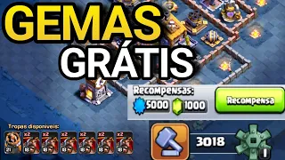 COMO PEGAR 3000 TROFÉUS NA VILA DO CONSTRUTOR!! COMO GANHAR 1000 GEMAS GRÁTIS NO CLASH OF CLANS