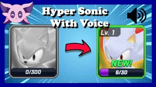 SFSB: Hyper  Sonic With Voice