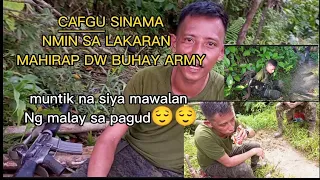 CAFGU sinama nmin sa lakaran, nabigla dw KATAWAN niya sa pagod, kulang kz kmi ng tao