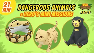 Dangerous Animals (Part 3/3) - Junior Rangers and Hero's Animals Adventure | Leo the Wildlife Ranger