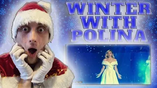 WINTER WITH POLINA!!! Полина Гагарина / Polina Gagarina - Зима/Winter (UK Christmas Music Reaction)