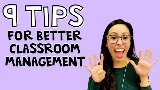 9 classroom management tips for elementary teachers!