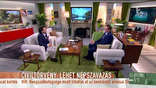 Völner Pál a népszavazásról: A választási kampány része lesz az aláírásgyűjtés - tv2.hu/mokka