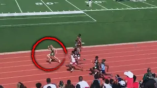 Teen Nearly Breaks World Record as Fastest Man