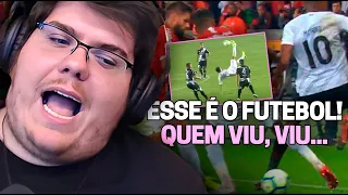 CASIMIRO REAGE: QUANDO A ASSISTÊNCIA É MAIS BONITA QUE O GOL - FUTEBOL NACIONAL | Cortes do Casimito