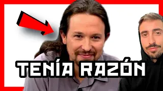 EL TIEMPO ha DADO la RAZÓN a PABLO IGLESIAS sobre la FALTA DE DEMOCRACIA en ESPAÑA