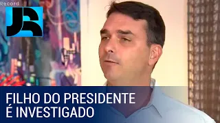 Senador Flávio Bolsonaro depõe sobre movimentações financeiras suspeitas