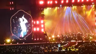 Coldplay Fix you live@Nice 24-05-2016