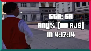 GTA:SA Speedrun - any% (no AJS) in 4:17:14  [OLD PB]