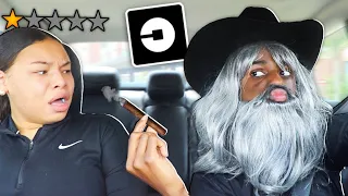 PICKED MY GIRLFRIEND UP IN AN UBER UNDER DISGUISE *went terrible*