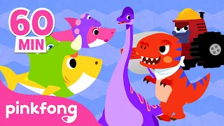 [BEST] Lagu paling populer di 2021 | Dinosaurus & Mobil | Lagu & Kartun Anak | Pinkfong & Baby Shark