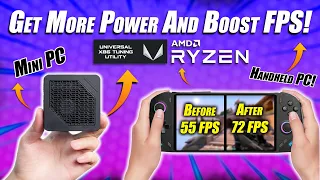 How To Get The Most Out Of Your Ryzen Mini PC & Hand-Held! Boost FPS