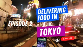 TOKYO Friday Night Uber Eats Delivery. Oct.20,2023