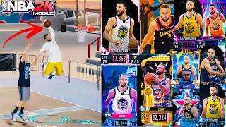 Alley Oop Dunk With Every Stephen Curry Cards In NBA 2K MOBILE