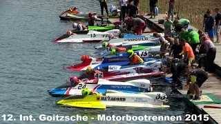 12. Int. Goitzsche-Motorbootrennen in Bitterfeld 2015 Grand Prix of Europe