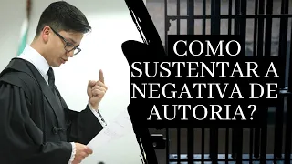 TRIBUNAL DO JÚRI | Como Sustentar a Negativa de Autoria?