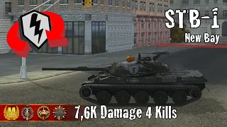 STB-1  |  7,6K Damage 4 Kills  |  WoT Blitz Replays