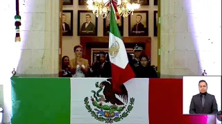 Ceremonia del Grito de Independencia 2022 en Oaxaca