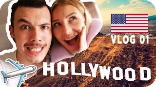 WIR FLIEGEN NACH LOS ANGELES 😳🇺🇸 - LOS ANGELES Daily Vlog #01 | AnaJohnson