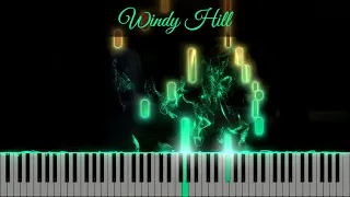 Windy Hill - 羽肿 | Đồi Gió Thổi -  (Piano tutorial)