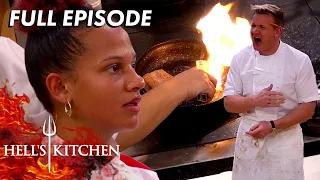 Hell's Kitchen Season 15 - Ep. 9 | Cowboy Steak Night Makes Chefs SWEAT | Full Episode