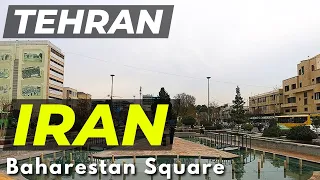 IRAN 2024 - Tehran  🇮🇷 Baharestan Sq - City Center - walkingtour