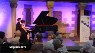 Clàssica al Racó de la Calma amb Antón & Maite Piano Duo (Sitgestiu 2019)