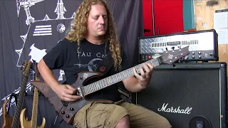 Dan Mongrain (Voivod) ,Nameless Faceless Neverborn (Martyr) Guitar Playthrough