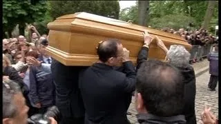 Funérailles de Georges Moustaki au Père Lachaise - 27/05