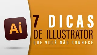 07 dicas de illustrator QUE VOCÊ NÃO CONHECE