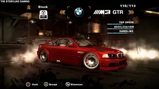 Need For Speed : Most Wanted Remastered - BMW M3 GTR E46 - Gameplay PC