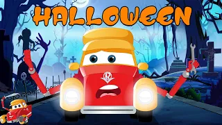 Halloween Car Cartoons for Kindergarten Kids by Super Car Royce