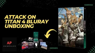 Attack On Titan 4 BluRay Soundtrack Unboxing Limited Edition INDIA  - Animepalace.in