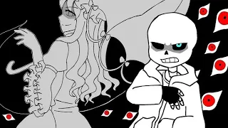 Sans vs Yukari Yakumo [undertale and Touhou animation]