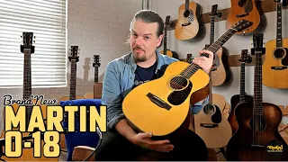 a New Martin 0-18 Acoustic Guitar | Studio 1 | Nick Brightwell presents