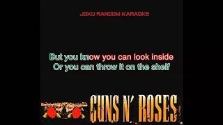 Guns N' Roses - The Garden [Karaoke]