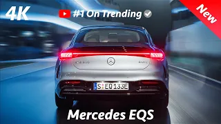 Mercedes EQS 2022 - ПЕРВЫЙ взгляд | Экстерьер - Интерьер (Edition One) Tesla Model S Plaid KILLER?