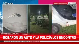 ROBO, PERSECUCIÓN, TIROTEO Y MUERTE en AVELLANEDA