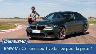 Les essais de Soheil Ayari - BMW M5 CS : que vaut la BMW la plus puissante sur la piste ?