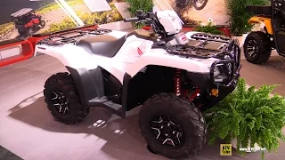 2016 Honda Rubicon TRX500 EPS DCT Recreational ATV - Walkaround - 2016 Montreal Auto Show