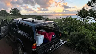 Living Out of a Truck in Kauai