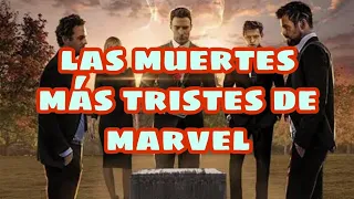 top 6 muertes Marvel / las muertes más tristes de Marvel